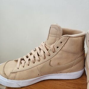 Tan Nike Blazers